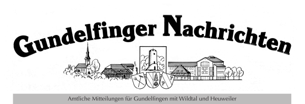 Logo Gundelfinger Nachrichten